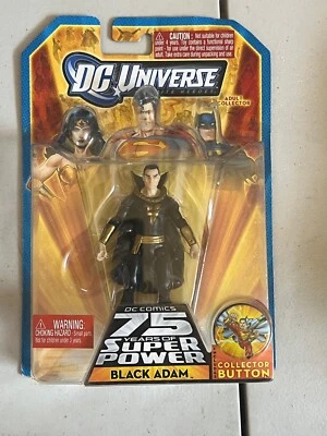 Black Adam - DC Universe Infinite 75 años de superhéroes 3,75” Serie 1 #49 d6 Foto 1 de 2