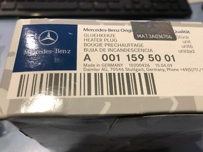 Mercedes Glow Plug W203 W204 C-Class W211 E-Class W164 M-Class Sprinter Vito - Image 1 of 4