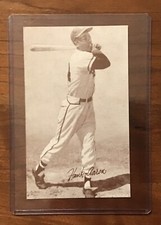 REPRINT of 1947-66 Arcade Exhibits Card - Hank Aaron
