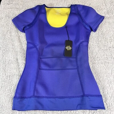 Top de neopreno manga corta Zaggora XS púrpura tecnología térmica para mujer Foto 1 de 4