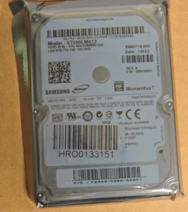 NEW Samsung ST500LM012 500GB 5400RPM 6GB 2.5" SATA PS4 Laptop XBOX HDD / No Box - Picture 1 of 3