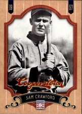 2012 Panini Cooperstown Baseball Card #63 Sam Crawford
