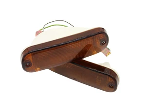 Fits Suzuki Swift Cultus SF413 1989-1995 Turn Signal Blinker AMBER Lights Set - Picture 1 of 6