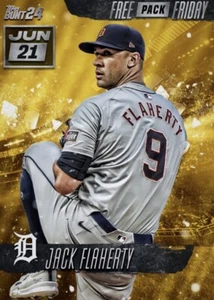 [DIGITAL] Topps Bunt - Jack Flaherty - Free Pack Friday 24 S2 Jun 21 Gold - Picture 1 of 1