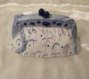 Cookie Jar LID ONLY Purse Shaped Cheryl & Co Replacement - Picture 1 of 6
