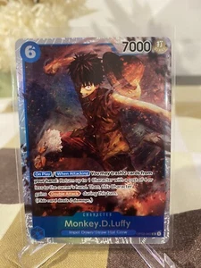 Monkey.D.Luffy - OP02-062 SR One Piece TCG Card Game Paramount War Eng - Picture 1 of 1