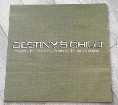 Destiny's Child Soldier (Remixes) 12" Promo Vinyl XPR3842 VG+/VG+ 2005 House - Image 1 of 4