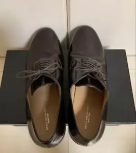 Dries Van Noten Men 10.5US Leather Shoes 44 Elegant Designer Shoes Luxury Sleek - Picture 1 of 4