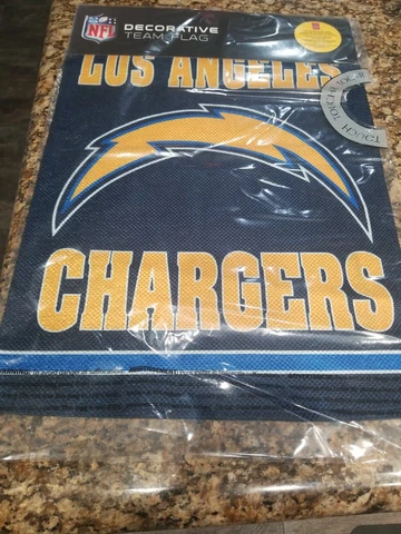 L.A. Chargers Team Flag Cover
