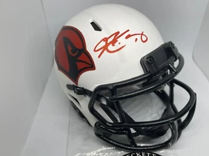 Kyler Murray signierter Minihelm Mondfinsternis Kardinal BAS COA - Bild 1 von 13