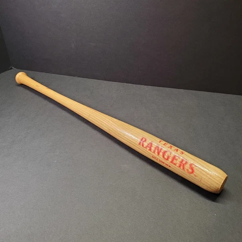 1996 MLB Texas Rangers 18" Souvenir Mini Baseball Wood Bat Promotion Cover