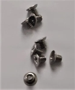 BilletVault Wallet/Credit Card Holder, Replacement Silver Screw Kit - Picture 1 of 1