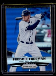 2015 PANINI PRIZM BLUE PRIZMS FREDDIE FREEMAN 74/75 ATLANTA BRAVES #68