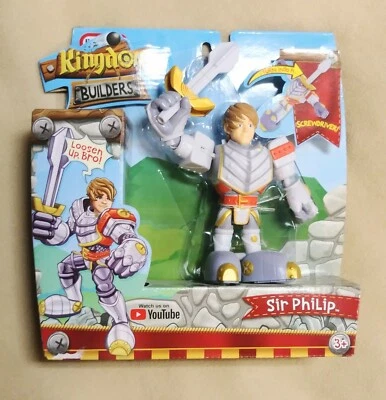Figura de acción transformadora Little Tikes Kingdom Builders SIR PHILIP nueva en caja Foto 1 de 4