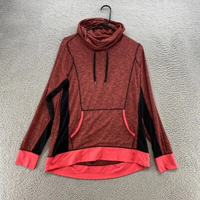 Sudadera Maurices Mujer M En Movimiento Rojo Pulgares Correr Gimnasio Manga Larga Foto 1 de 4