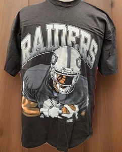 Vtg 90s NFL Los Angeles Raiders Tim Brown T-Shirt XL Tee USA Single Stitch NFL  - Picture 1 of 7