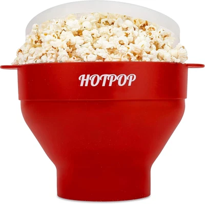 The Original Silicone Popcorn Maker - Microondas Palomitas Popper - Bo Plegable Foto 1 de 4
