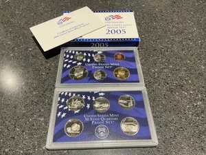 2005-S Proof Set United States US Mint Original Government Packaging Box - Bild 1 von 2
