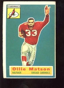 1956 Topps Football Card #58 HOFER Ollie Matson Chicago Cardinals Single Print - Picture 1 of 1