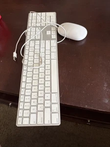 Apple Wired Keyboard And Bluetooth Mouse - Picture 1 of 3