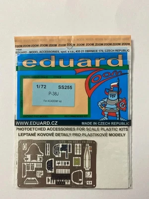 P-38 Lightning Interior Details Photoetched & Film scale 1/72 n. SS255 - Eduard - Immagine 1 di 4