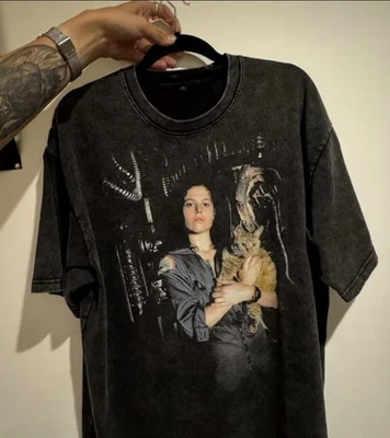 NEW SALE! Alien Movie Vintage Washed Tee  Size S-4XL - Image 1 of 4