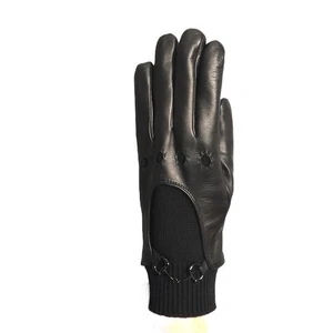 GUCCI- NWT Leather Horsebit Gloves, Size Medium - Picture 1 of 4