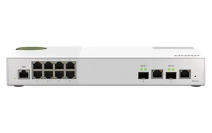 QNAP QSW-M2108-2C - Switch - managed - 2 x 10 Gigabit SFP+ + 8 x 2.5GBase-T - Bild 1 von 7