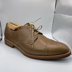 Allen Edmonds Shoes Mens 9.5 D Oak Street Oxford Cap Toe Leather Handcrafted USA - Picture 1 of 15
