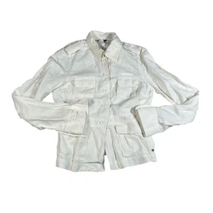 J. Crew Linen Silk Jacket Womens Medium - Picture 1 of 5