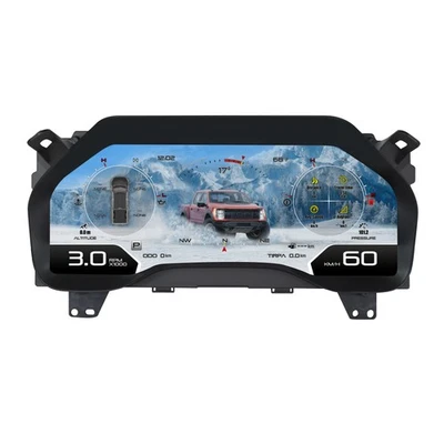 LCD Digital Cluster Speedometer Upgrade For Ford F150 F250 F350 F450 2015-2021 - Image 1 of 4