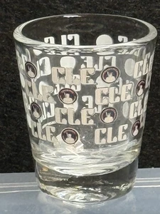 Cleveland Guardians City Connect Collectible Shot Glass CLE Statue Logo Baseball - Picture 1 of 5