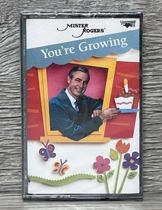 1992 MISTER ROGERS Cassette Tape - You're Growing - Youngheart Music SEALED - Picture 1 of 11