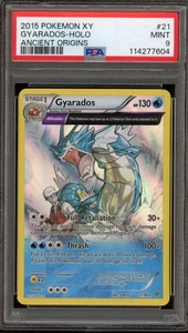 Pokemon Gyarados XY Ancient Origins Holo Rare #21 PSA 9 Mint - Picture 1 of 2