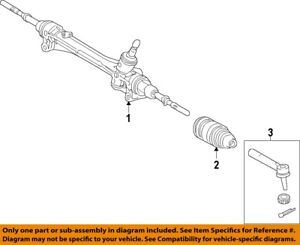 TOYOTA OEM 16-18 Prius Steering Gear-Outer Tie Rod End Right 4504649255