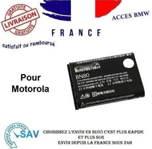 ✅ Batterie Générique BN80 Pour Motorola Backflip (MB300) ✅ - Photo 1 sur 1