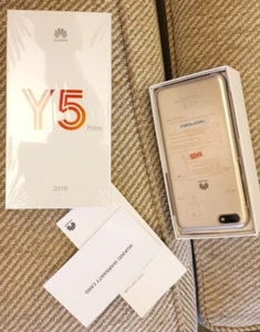 Huawei Y5 Neo DRA-LX3 Boxed 4G LTE Simfree Unlocked Android Smartphone-Golden - Picture 1 of 3