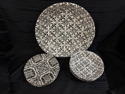 Меламиновая фермерская салатная тарелка миска для хлопьев The Spring Shop набор из 5 чаш и легких - Изображение 1 из 4