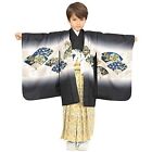 Shichigosan 5 year old boy kimono set haori hakama full set from Japan