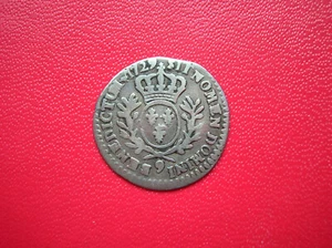 FRANKREICH MÜNZE 20. D ECU LOUIS XV 1729 9 SILBER (A987) - Bild 1 von 2