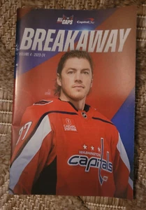 Washington Capitals Breakaway Volume 4/2023-24 Magazine TJ Oshie #77 - Picture 1 of 2
