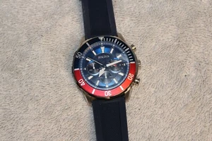 Orologio cronografo sportivo Bulova 98A288 lunetta Pepsi - Foto 1 di 5