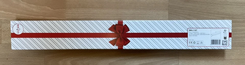 B.K.Licht BKL1167 LED Unterbauleuchte - Weiß/Silber