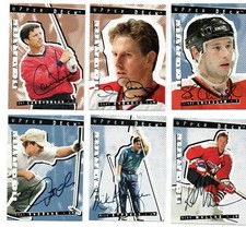 94-95 1994-95 BE A PLAYER NICK KYPREOS AUTOGRAPH AUTO 54 NEW YORK RANGERS