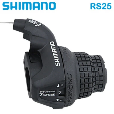Shimano RevoShift SL-RS25 Twist Grip Shifter 3/7/6 Speed Left or Right MTB Bike - Image 1 of 4