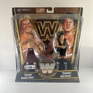 2010 WWF WWE Mattel Roddy Piper Bob Orton Legends 1 Elite Wrestling Figures WCW - Picture 1 of 9