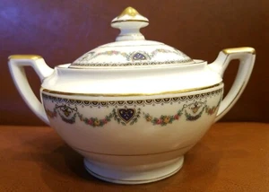 Tazón de azúcar con tapa H&Co Selb HEINRICH & Co Bavaria Senta excelente vintage - Imagen 1 de 9