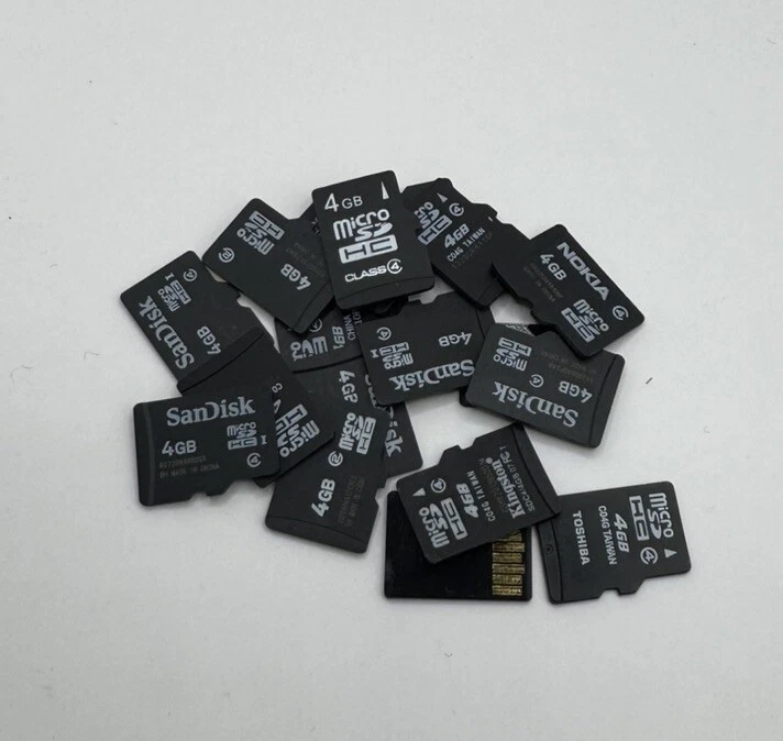 SD Memory Card Job Lot 5x 4GB - Image 1 of 1