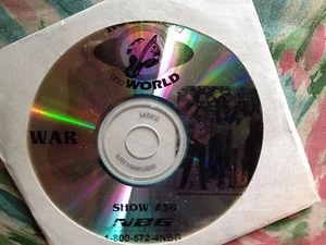 RADIO SHOW: #36 ROCK AROUND THE WORLD!  WAR   RARE LENGTHY INTERVIEWS/7 TUNES - Picture 1 of 1