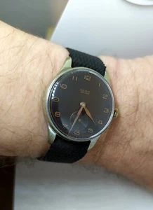 Military watch - OLMA ANCORA Swiss made handwinding - Picture 1 of 17